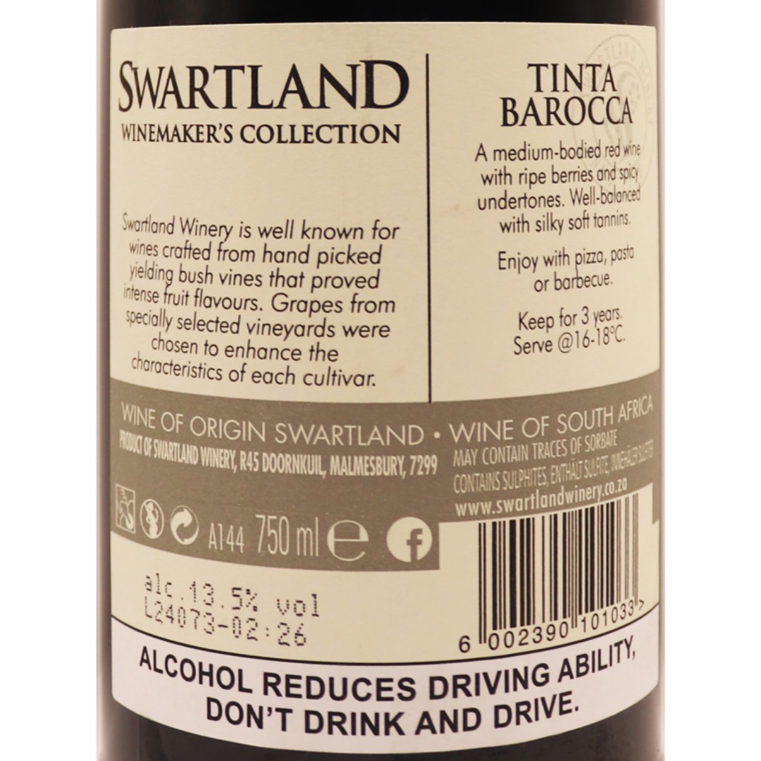 Afrique du Sud rouge Tinta Barocca Swartland 23 75cl – Image 2