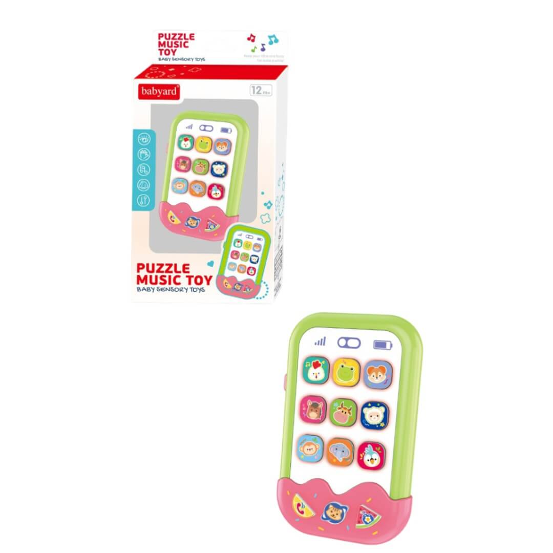 Téléphone portable factice interactif pour bébés (12 mois et plus) – Image 2
