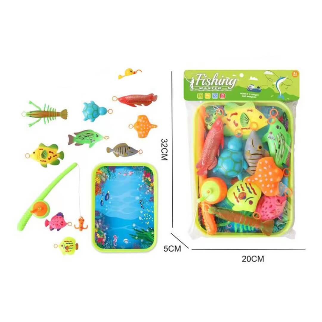 Kit de pêche d'imitation avec animaux marins – Image 2