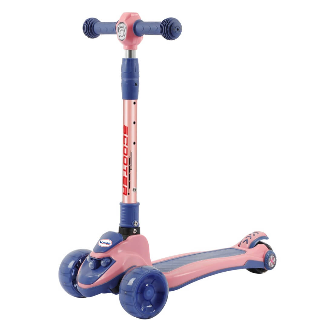 Trotinette V-ride rose KST J-1001