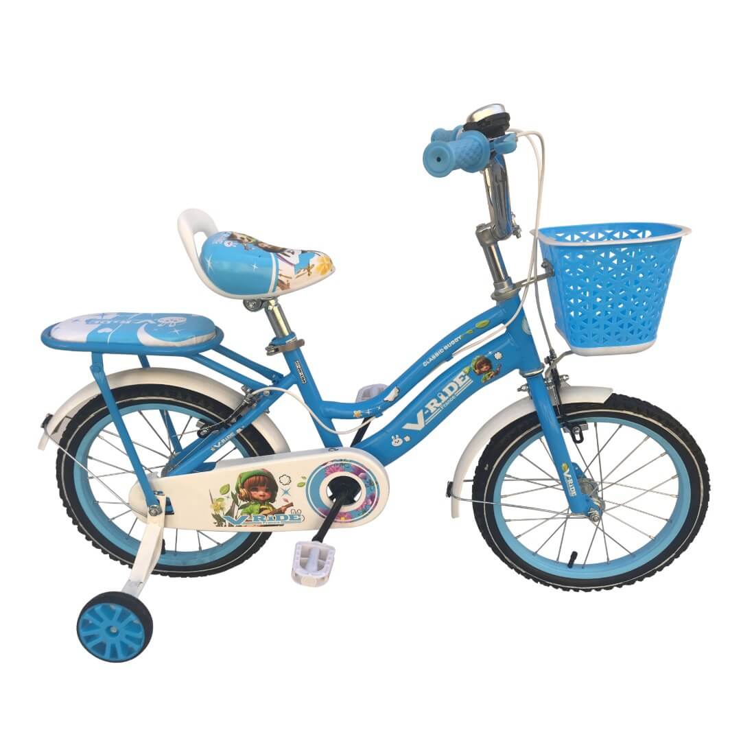 Vélo enfant BMX-H1 V-ride 16 pouces medium bleu