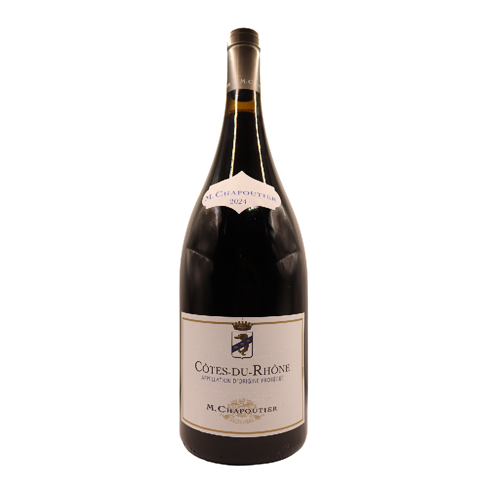 Côtes du Rhône Rouge Chapoutier 24 1,5l