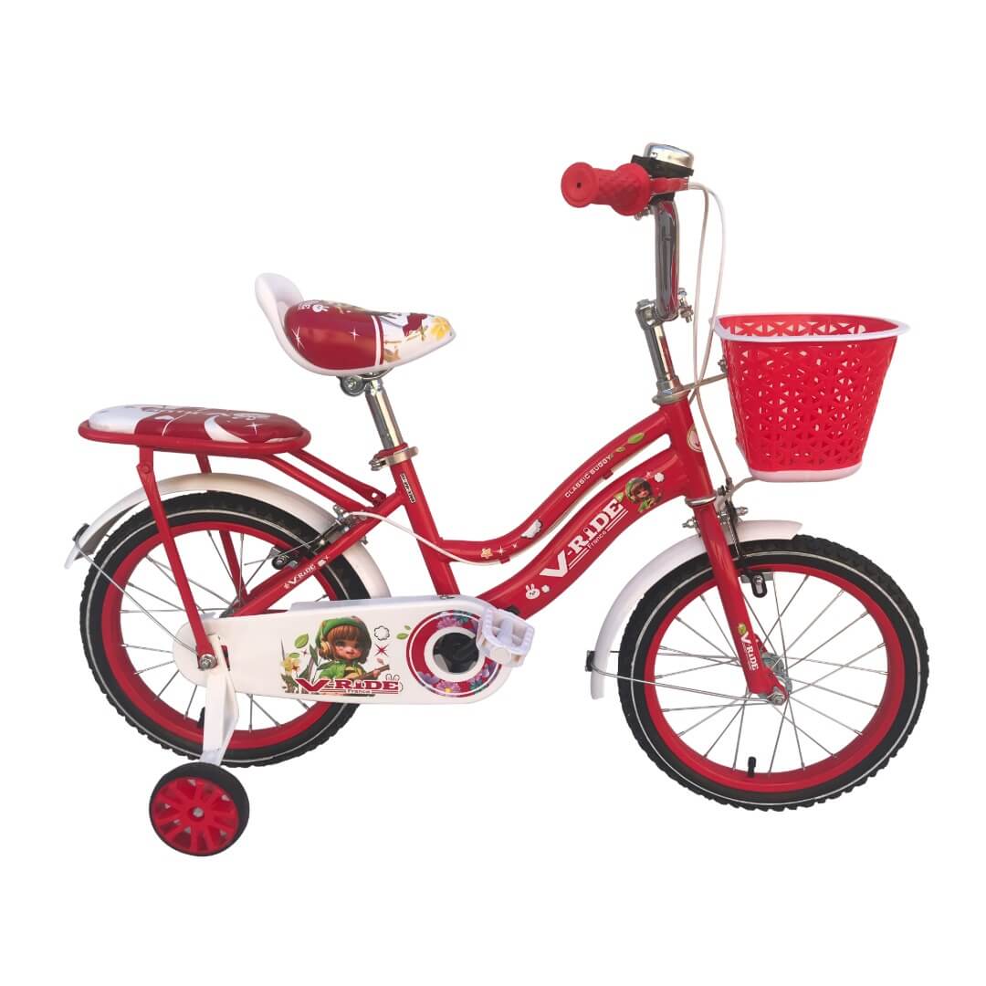 Vélo enfant BMX-H1 V-ride 16 pouces medium rouge