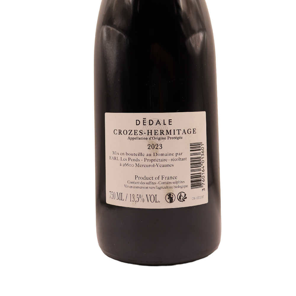 Rhône Rouge Crozes Hermitage Domaine des Combat Dédale 23 75cl – Image 2