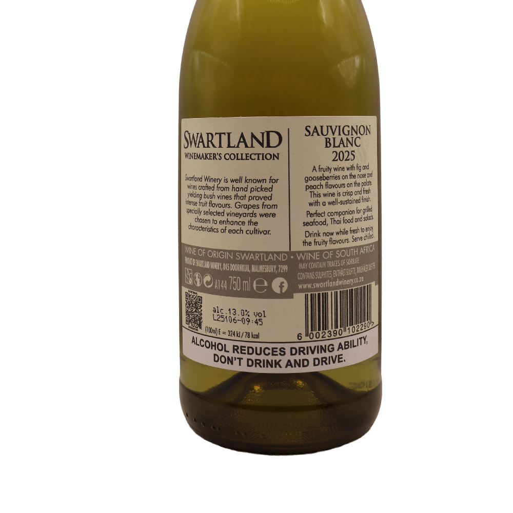 Afrique du Sud blanc Sauvignon Swartland 25 75cl – Image 2