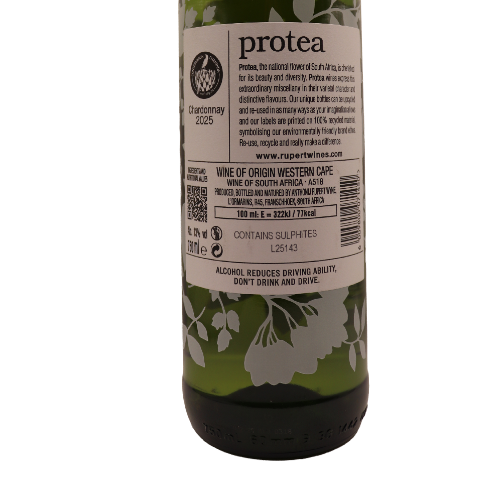 Afrique du Sud blanc Chardonnay Protea 25 75cl – Image 2
