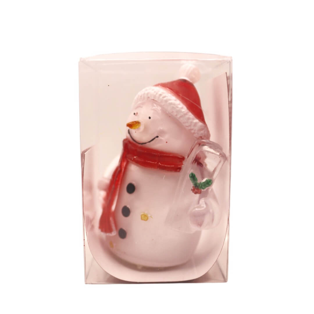 Bonhomme de neige LED assortis 8cm