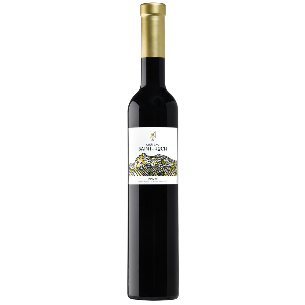 Languedoc rouge vin doux naturel Maury Château Saint-Roch 24 50cl