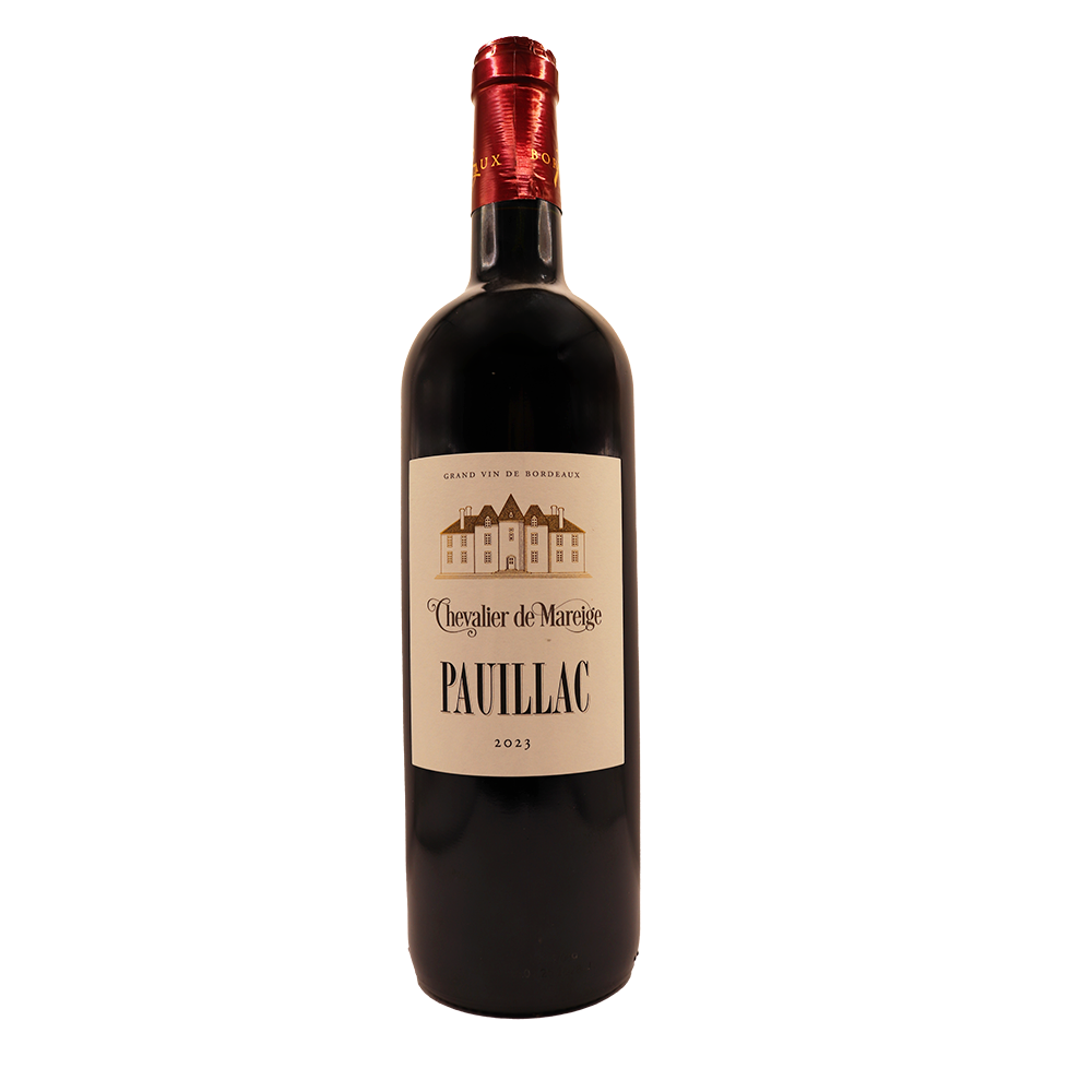 Bordeaux Rouge Pauillac Chevalier de Mareige 23 75cl