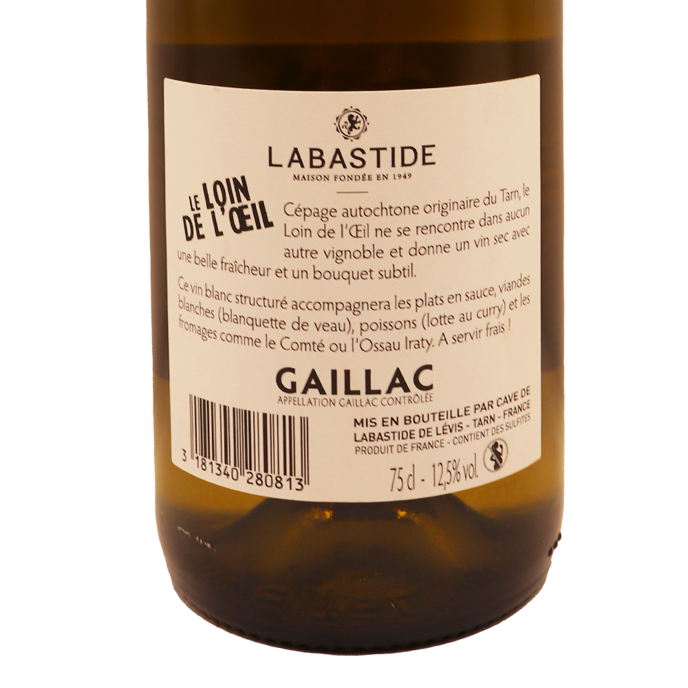 Sud-Ouest Blanc Gaillac "Loin de l'Œil" 23 75cl – Image 2