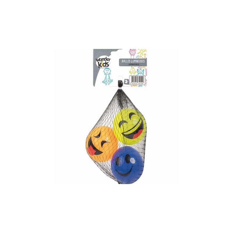 Balles lumineuse 55mm (3 pièces)